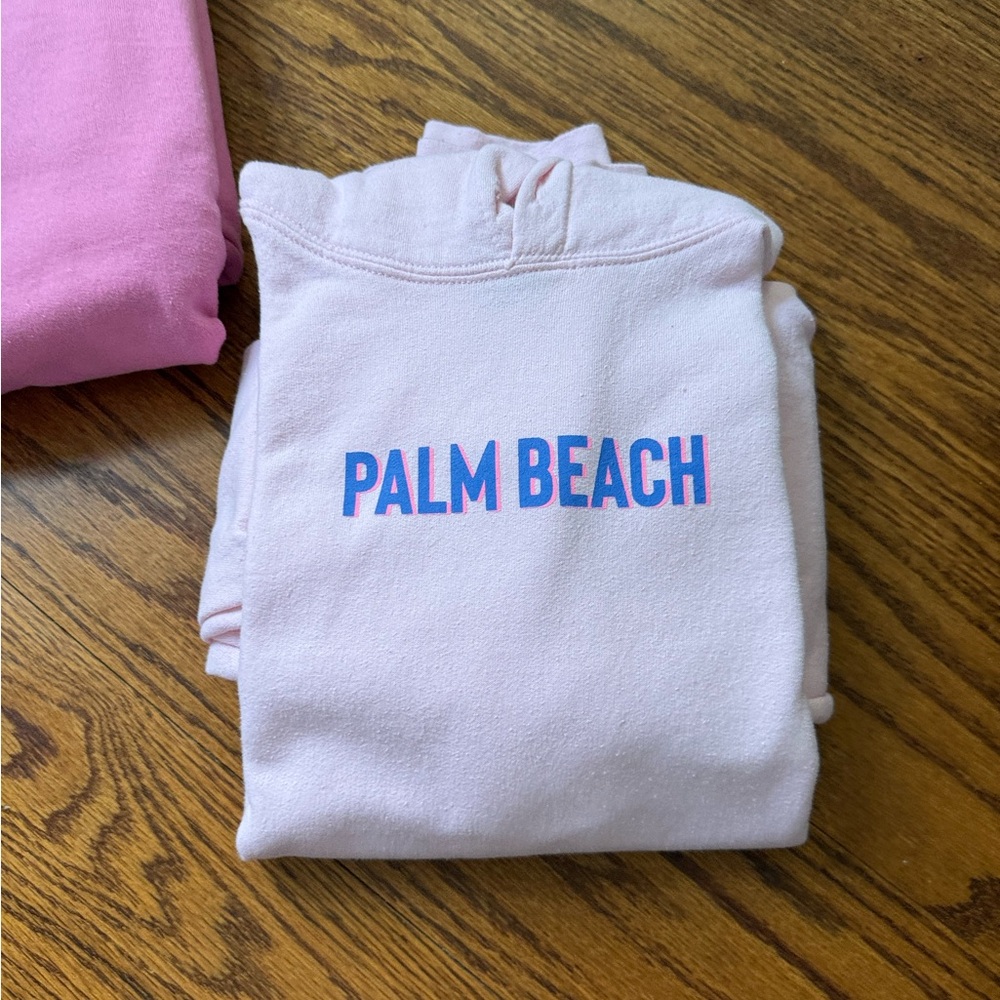 Pink 'Palm Beach' Sweatshirt